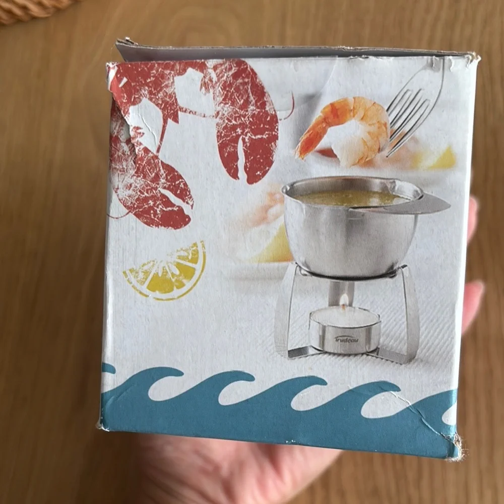 $8 Trudeau Silver Butter Warmer - Picture 5 of 9